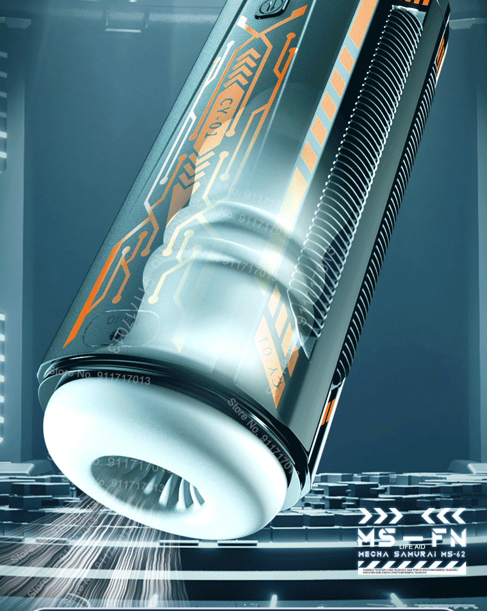 Masturbator Adult Sex Toys 18 Automatic Thrusting Male Masturbators Cup Stroker Realistic Pocket Pussy 360°Full Wrapping Blowjob