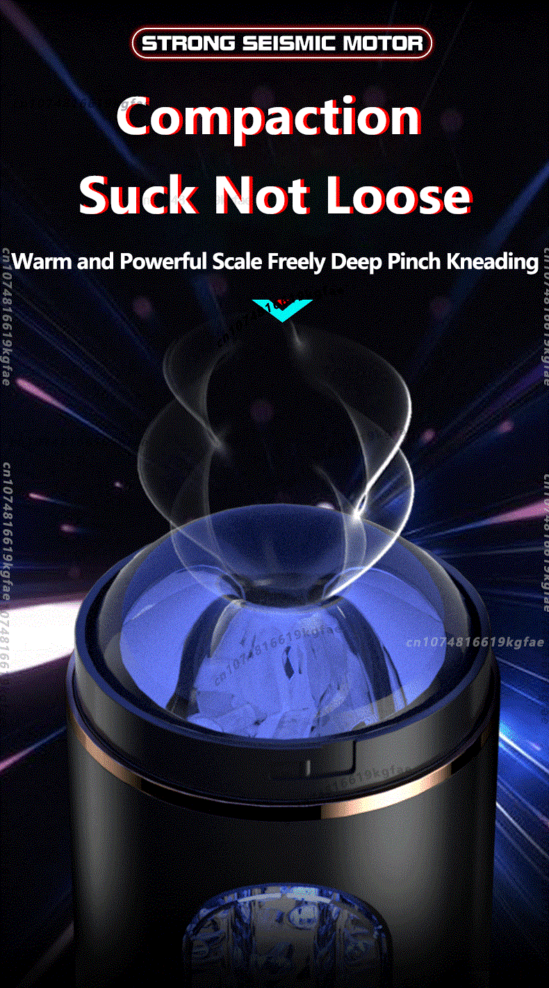 Male Masturbation Cup Automatic Sucking Real Oral Vagina Vacuum Suction Vibrator Masturbator Sex Toys For Men Blowjob Sexy Shop
