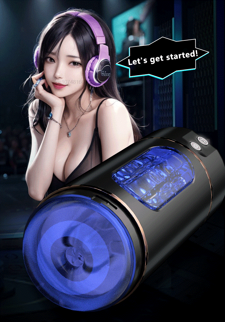 Male Masturbation Cup Automatic Sucking Real Oral Vagina Vacuum Suction Vibrator Masturbator Sex Toys For Men Blowjob Sexy Shop