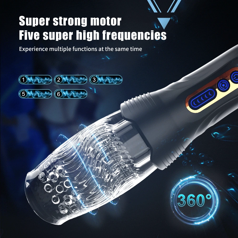 Automatic Rotating Masturbator for Man Glans Trainer Vagina Penis Massager Thrusting Vibrating Masturbation Sex Toy for Adults Automatic Rotating Masturbator for Man Glans Trainer Vagina Penis Massager Thrusting Vibrating Masturbation Sex Toy for Adults