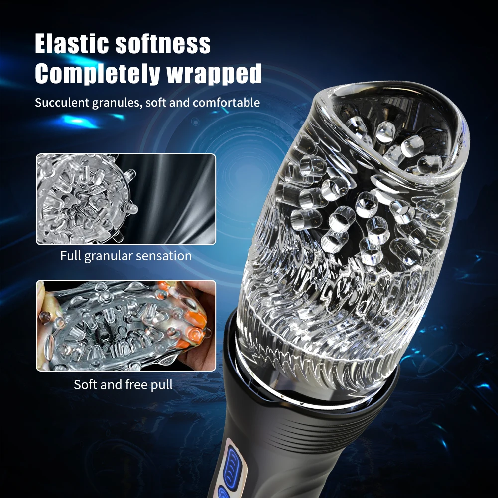 Automatic Rotating Masturbator for Man Glans Trainer Vagina Penis Massager Thrusting Vibrating Masturbation Sex Toy for Adults Automatic Rotating Masturbator for Man Glans Trainer Vagina Penis Massager Thrusting Vibrating Masturbation Sex Toy for Adults