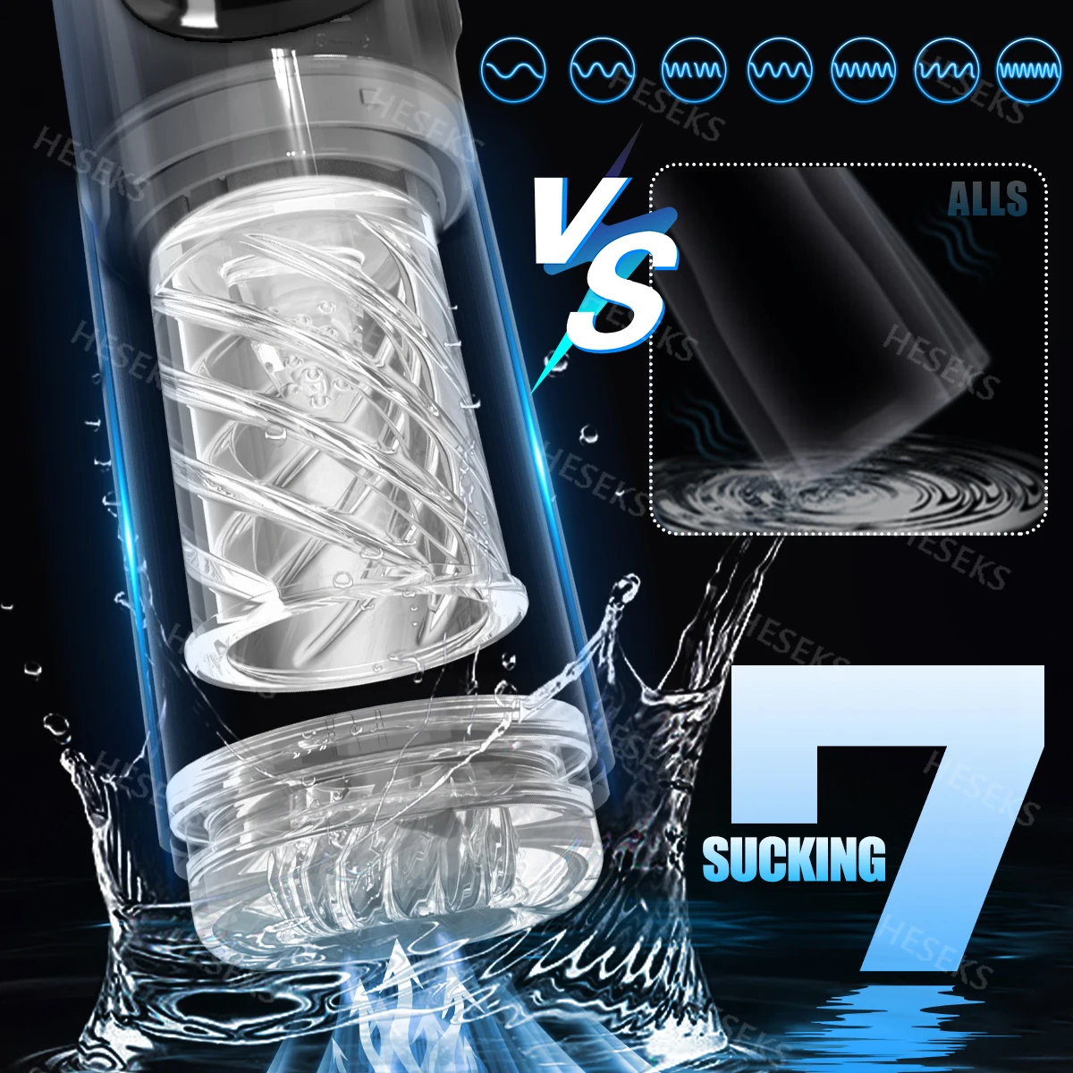 LCD Automatic Mastubator Male Sucking Rotation SPA Blowjob Masturbation Cup Machine Vacuum Adults Sex Toys For Men 18+