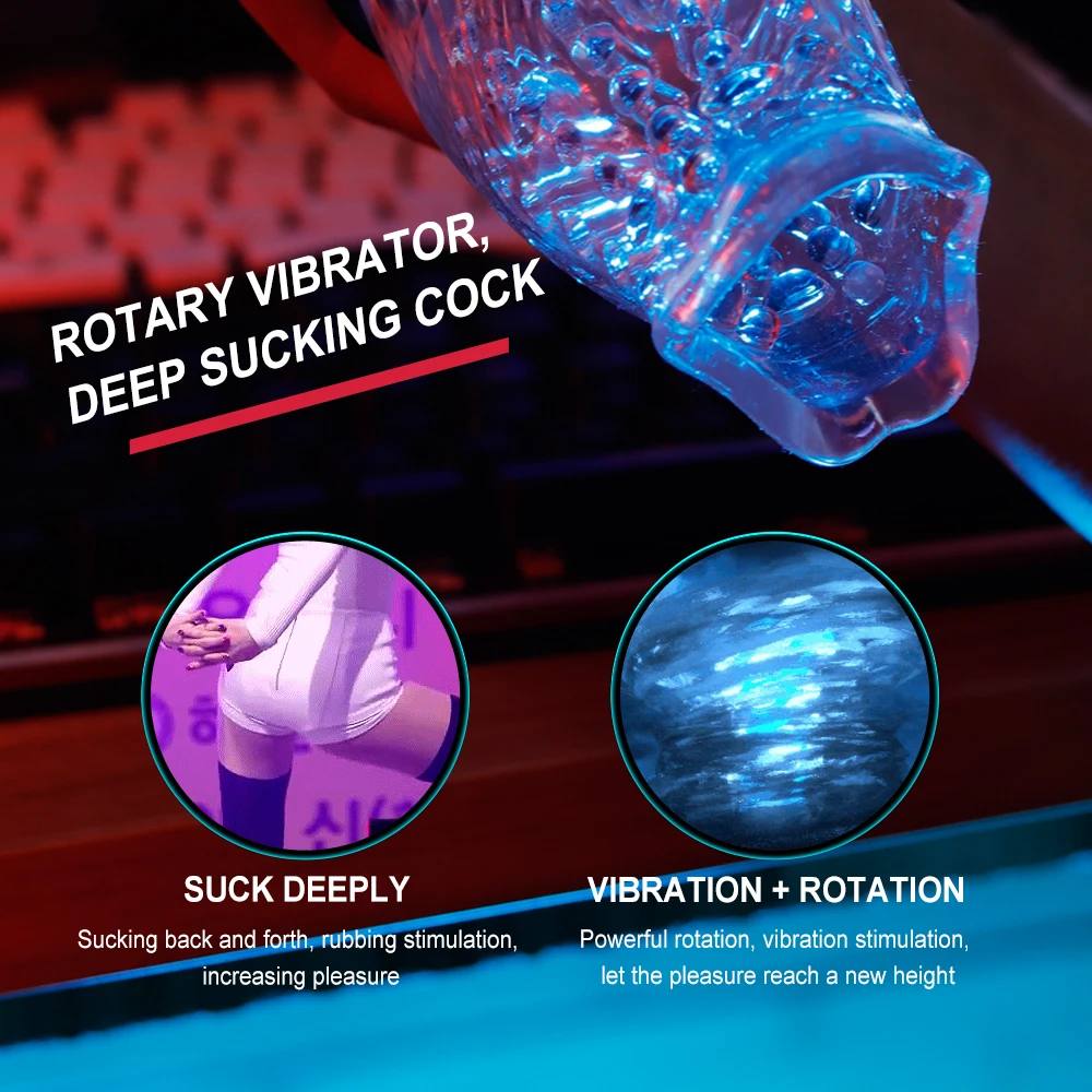 Automatic Male Masturbator Rotation Blowjob Mastubators for Men Vibrator Penis Massager Vagina Pocket Pussy Adults Goods Sex Toy Automatic Male Masturbator Rotation Blowjob Mastubators for Men Vibrator Penis Massager Vagina Pocket Pussy Adults Goods Sex Toy