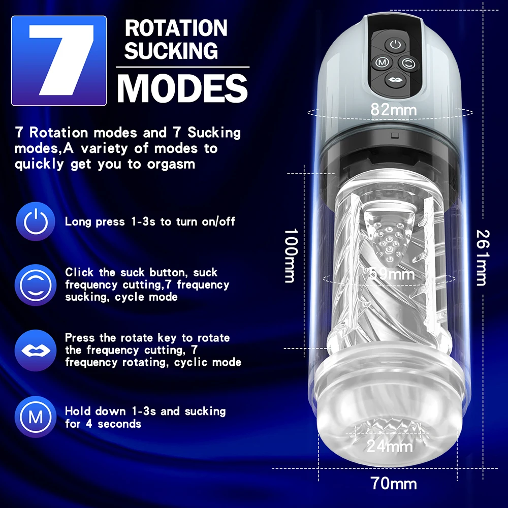 Rotating Sucking Water SPA Automatic Male Masturbator Cup Real Pussy Masturbation Sex Toys for Man Men Blowjob Machine Rotating Sucking Water SPA Automatic Male Masturbator Cup Real Pussy Masturbation Sex Toys for Man Men Blowjob Machine