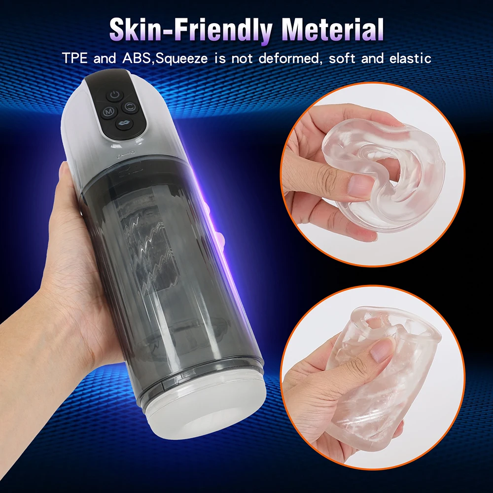 Rotating Sucking Water SPA Automatic Male Masturbator Cup Real Pussy Masturbation Sex Toys for Man Men Blowjob Machine Rotating Sucking Water SPA Automatic Male Masturbator Cup Real Pussy Masturbation Sex Toys for Man Men Blowjob Machine