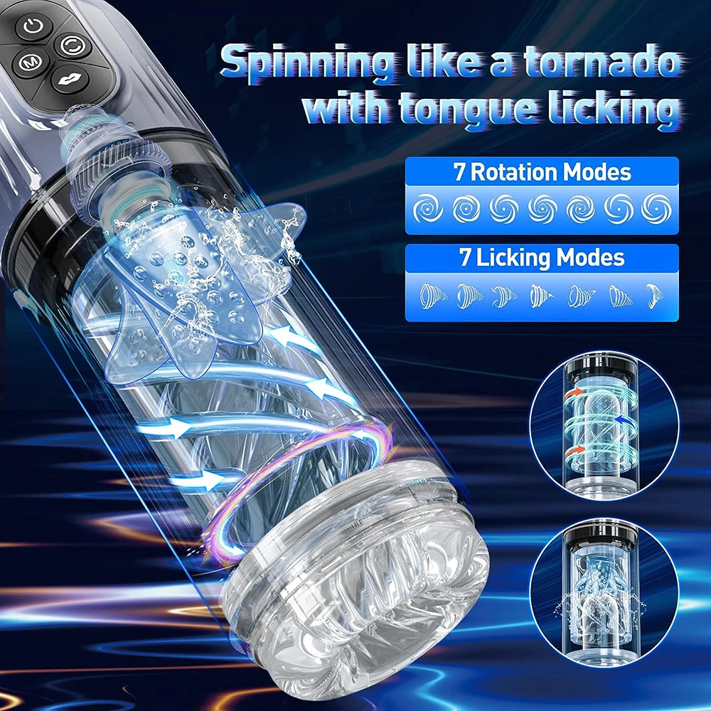 Rotating Sucking Water SPA Automatic Male Masturbator Cup Real Pussy Masturbation Sex Toys for Man Men Blowjob Machine Rotating Sucking Water SPA Automatic Male Masturbator Cup Real Pussy Masturbation Sex Toys for Man Men Blowjob Machine