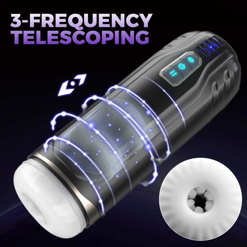 HESEKS Sound-off Automatic Sucking Male Masturbator Real Electric Blowjob Pocket Pussy Telescopic Vibrator Masturbation for Man HESEKS Sound-off Automatic Sucking Male Masturbator Real Electric Blowjob Pocket Pussy Telescopic Vibrator Masturbation for Man