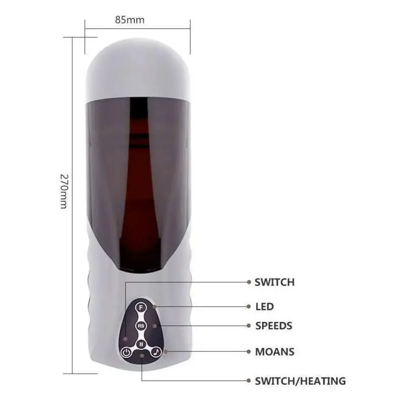 Automatic Male Masturbator Cup Real Vagina Telescopic Rotation Sucking Vibrator Blowjob Masturbation Adults Penis Sex Toys
