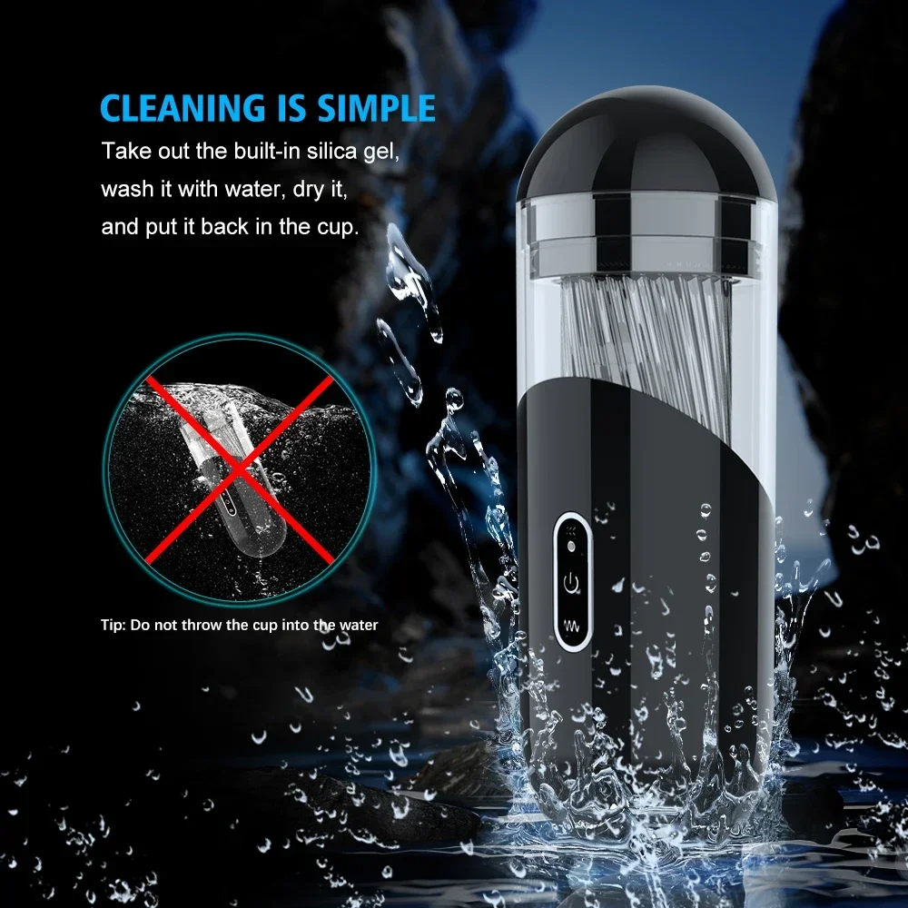 Automatic Male Masturbator Powerful Vacuum Suction Glans Penis Trainer Blowjob Sucking Sex Machine Adult Sex Toys for Men Automatic Male Masturbator Powerful Vacuum Suction Glans Penis Trainer Blowjob Sucking Sex Machine Adult Sex Toys for Men