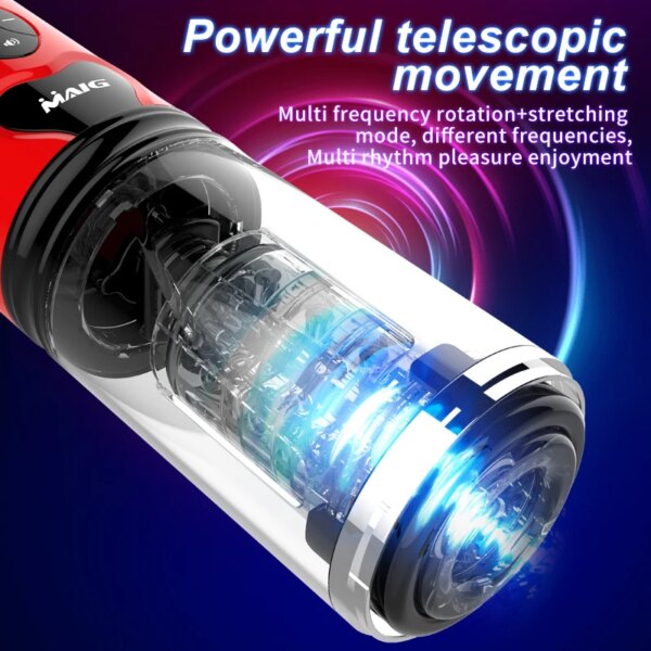 Rotating with Strong Suction Cup forStimulation Masturbator Cup Adult Toys for Men automatic masturbation machine