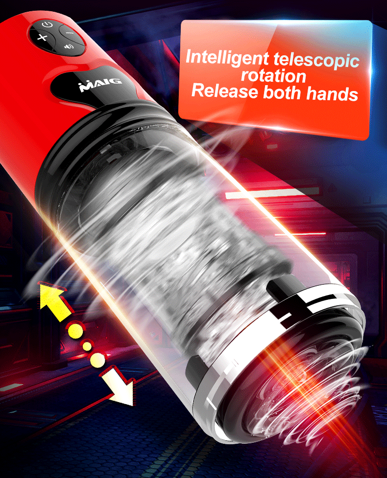 Hannibal Rotating with Strong Suction Cup forStimulation Masturbator Cup Adult Toys for Men automatic masturbation machine