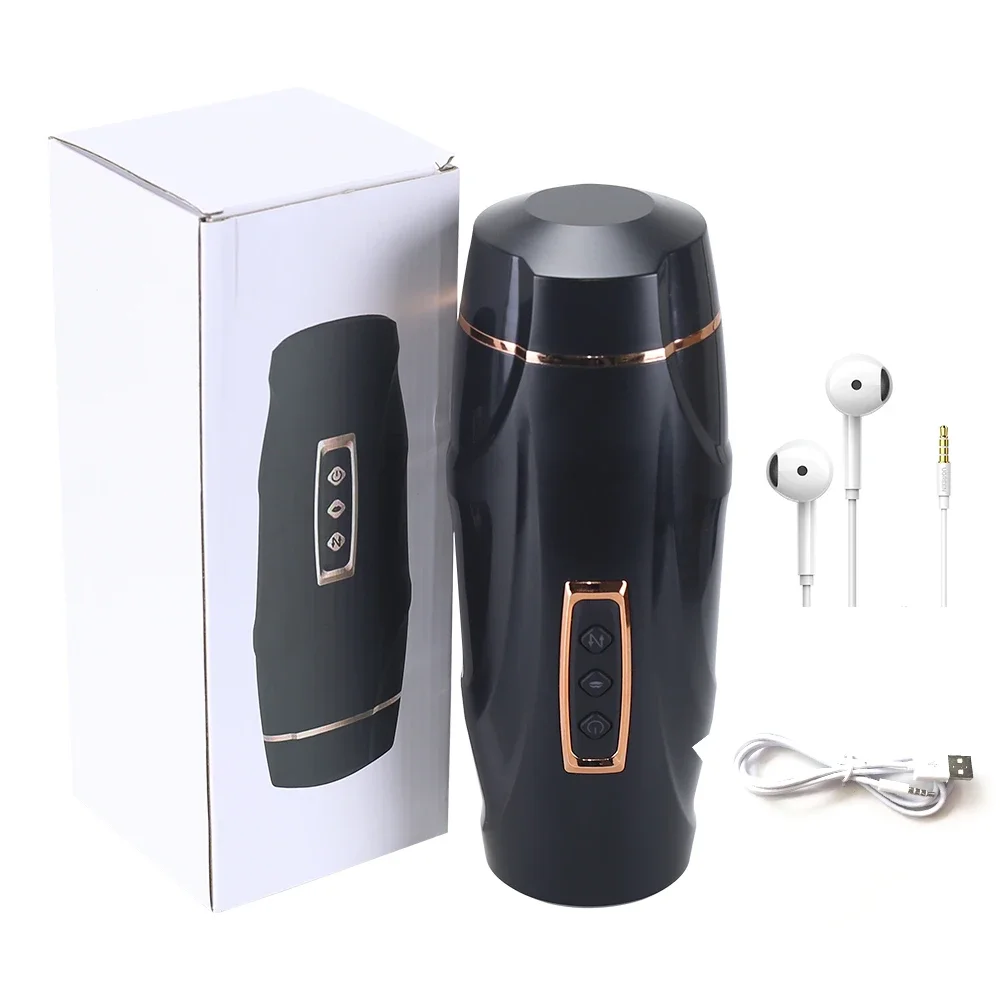 Automatic Male Masturbator Powerful Telescopic Penis Massager Blowjob Sucking Sex Machine Masturbation Cup Sex Toys for Men Automatic Male Masturbator Powerful Telescopic Penis Massager Blowjob Sucking Sex Machine Masturbation Cup Sex Toys for Men