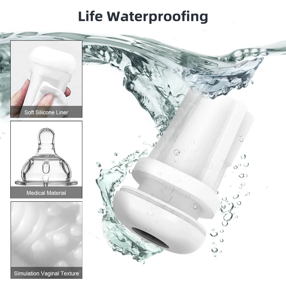 Automatic Male Masturbator Powerful Telescopic Penis Massager Blowjob Sucking Sex Machine Masturbation Cup Sex Toys for Men