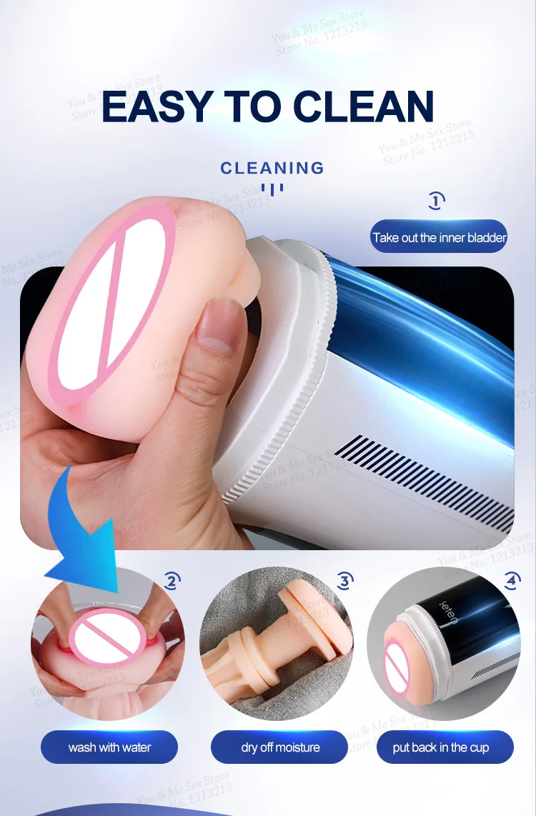2023 New Leten A380 IV Automatic Piston Telescopic Male Masturbator Cup Heating Vagina Moaning Sex Machine Sex Toys For Man Gay
