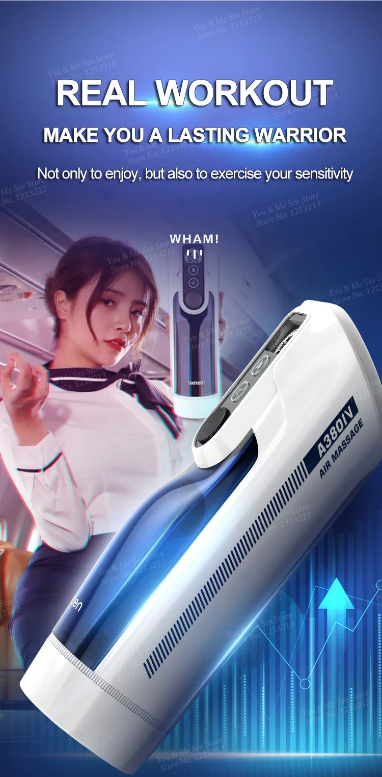 2023 New Leten A380 IV Automatic Piston Telescopic Male Masturbator Cup Heating Vagina Moaning Sex Machine Sex Toys For Man Gay