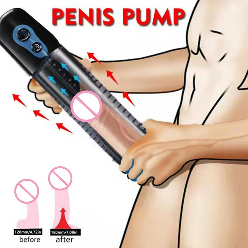Automatic Penis Enlarger Pump Rechargeable USB Penis Pump Penis Extender Vacuum Pump Penile Enlarger Masturbator Sex Toy for Men Automatic Penis Enlarger Pump Rechargeable USB Penis Pump Penis Extender Vacuum Pump Penile Enlarger Masturbator Sex Toy for Men