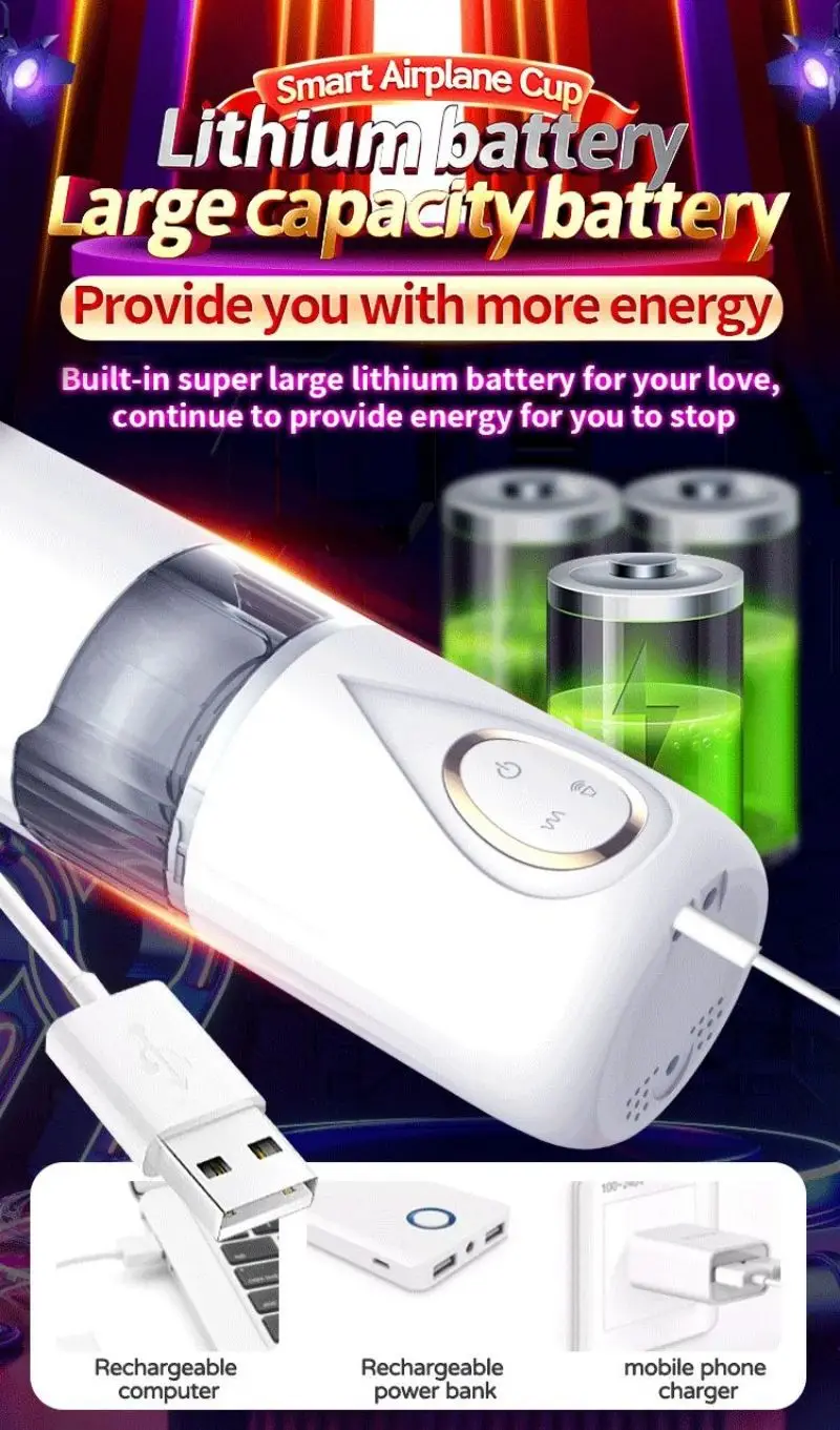 Automatic Male Masturbator Cup Real Vagina Sucking Vibrator Blowjob Telescopic Masturbation Adults Penis Sex Toys for Men