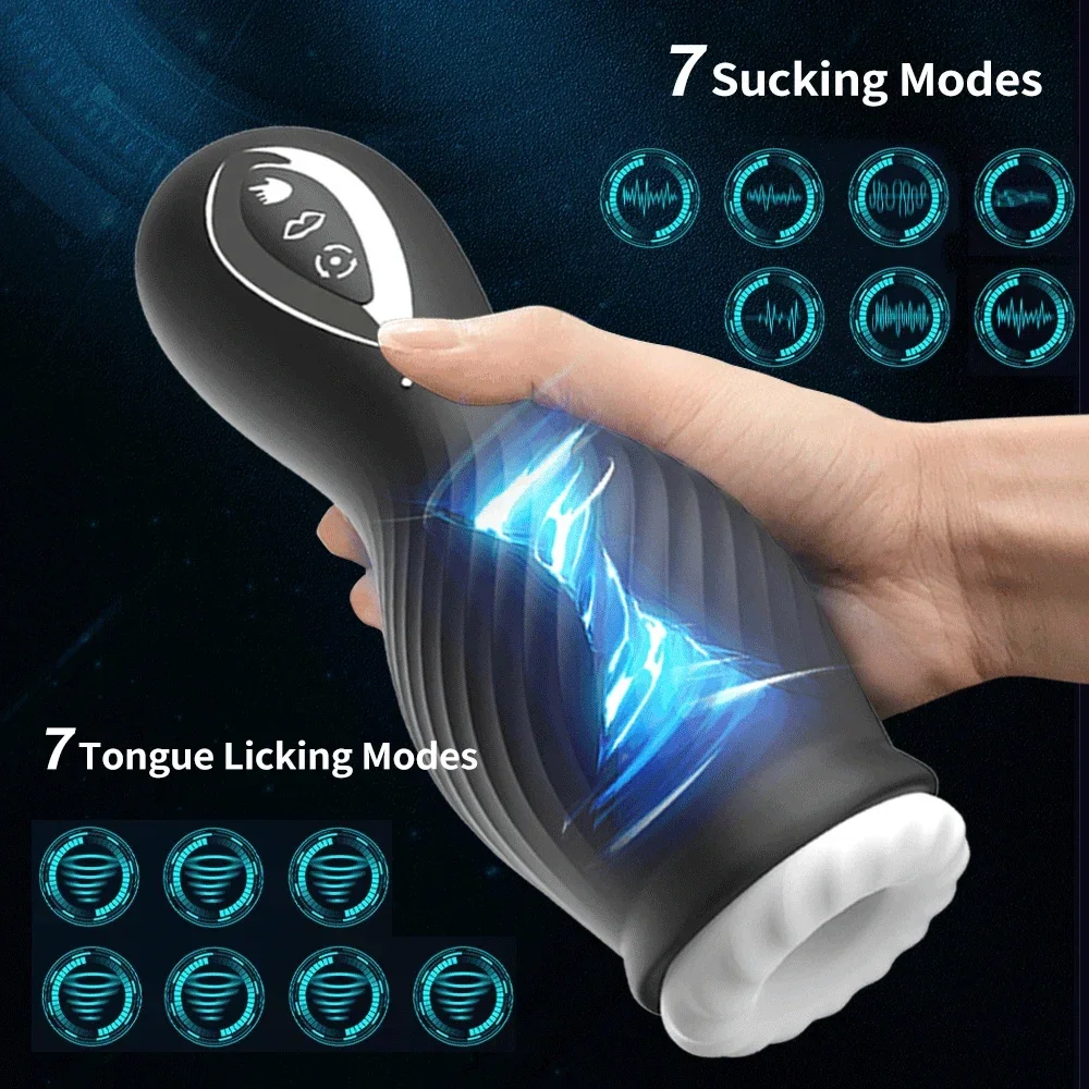 Automatic Male Masturbator Cup Penis Massanger Glans Stimulator Blowjob Sucking Sex Machine Masturbation Adult Sex Toys for Men Automatic Male Masturbator Cup Penis Massanger Glans Stimulator Blowjob Sucking Sex Machine Masturbation Adult Sex Toys for Men
