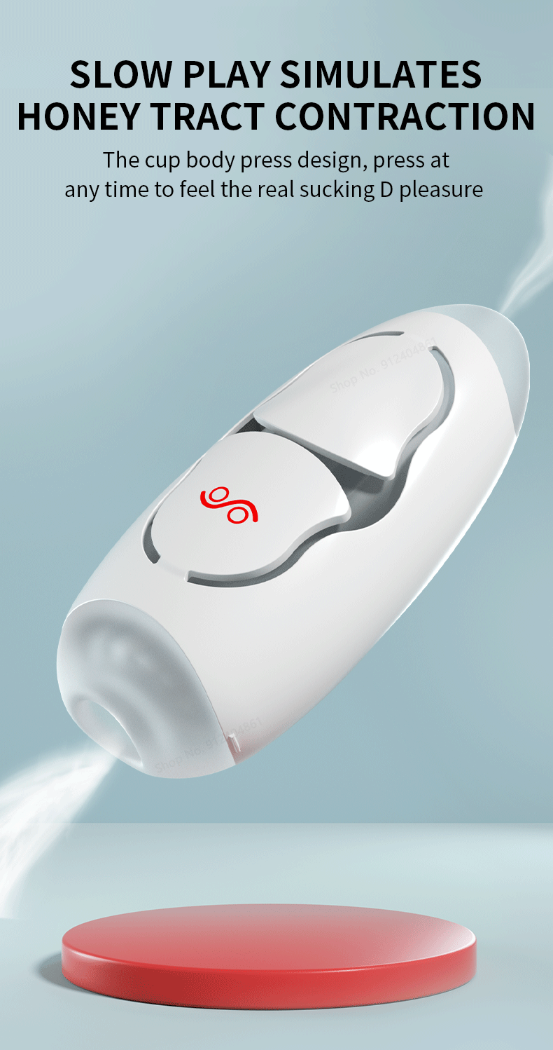 Realistic Masturbation Cup for Men Squeezable Pocket Pussy Male Masturbator Stroker Sex Toy Adult Endurance Exercise Soft Vagina