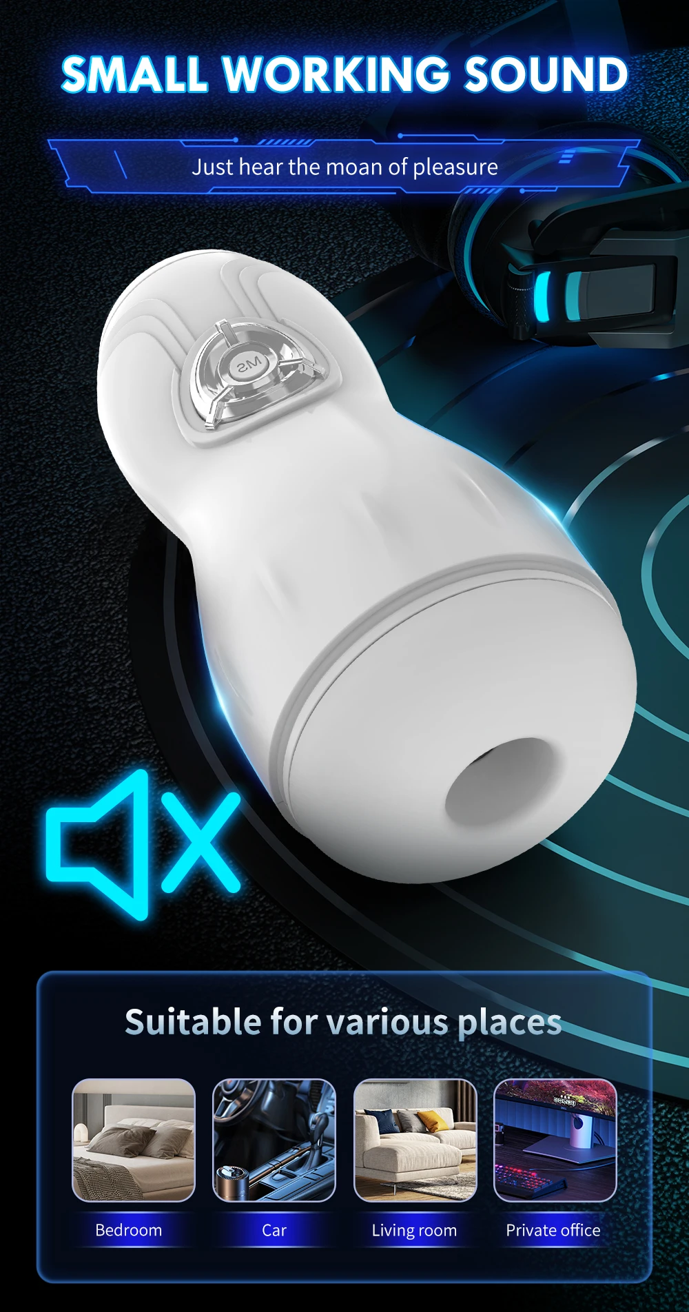 Automatic Masturbator Cup Male, Vibrator for Men Penis Blowjob Sucking Machine, Silicone Vagina Masturbation Cup Sex Toy Adult Automatic Masturbator Cup Male, Vibrator for Men Penis Blowjob Sucking Machine, Silicone Vagina Masturbation Cup Sex Toy Adult