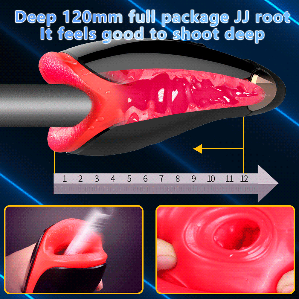 Automatic Masturbator for Men Vibration Deep Throat Blowjob Tongue Male Masturbation Cup Machine Sex Toys for Adult Goods Penis Automatic Masturbator for Men Vibration Deep Throat Blowjob Tongue Male Masturbation Cup Machine Sex Toys for Adult Goods Penis
