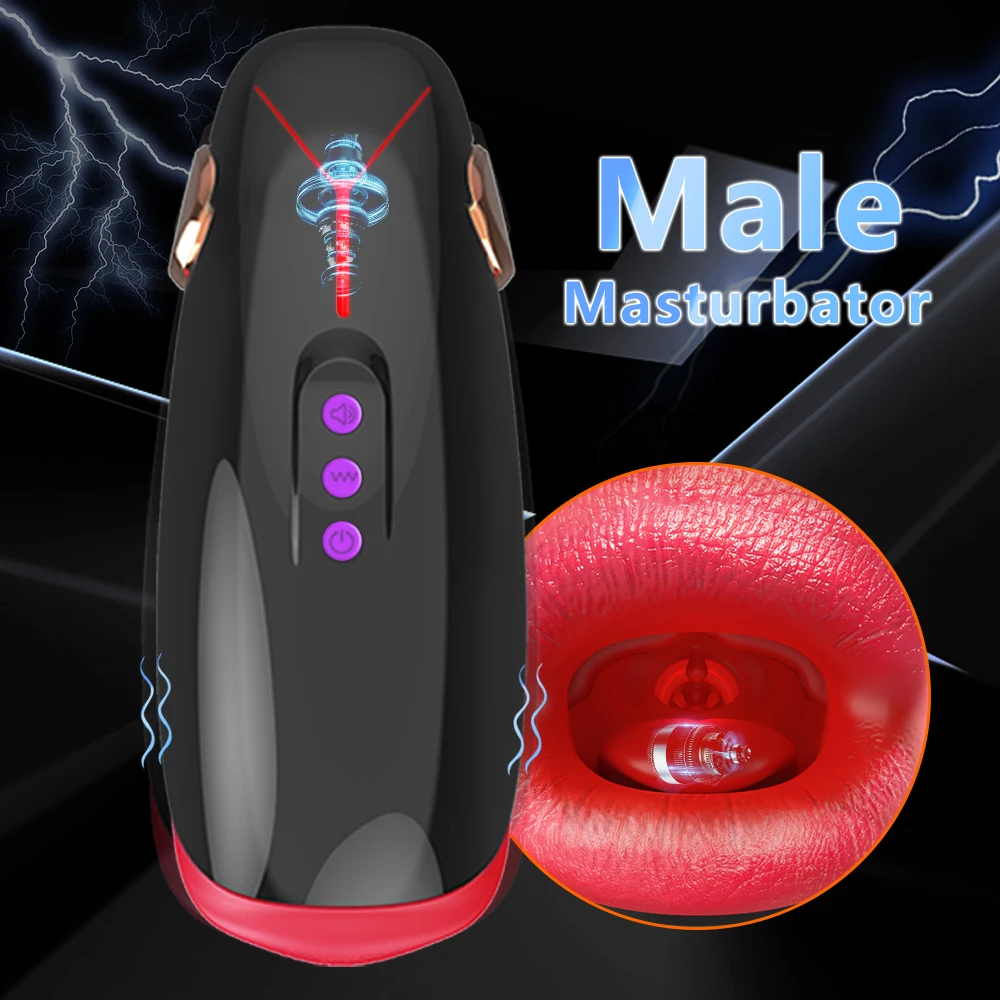 Automatic Masturbator for Men Vibration Deep Throat Blowjob Tongue Male Masturbation Cup Machine Sex Toys for Adult Goods Penis Automatic Masturbator for Men Vibration Deep Throat Blowjob Tongue Male Masturbation Cup Machine Sex Toys for Adult Goods Penis
