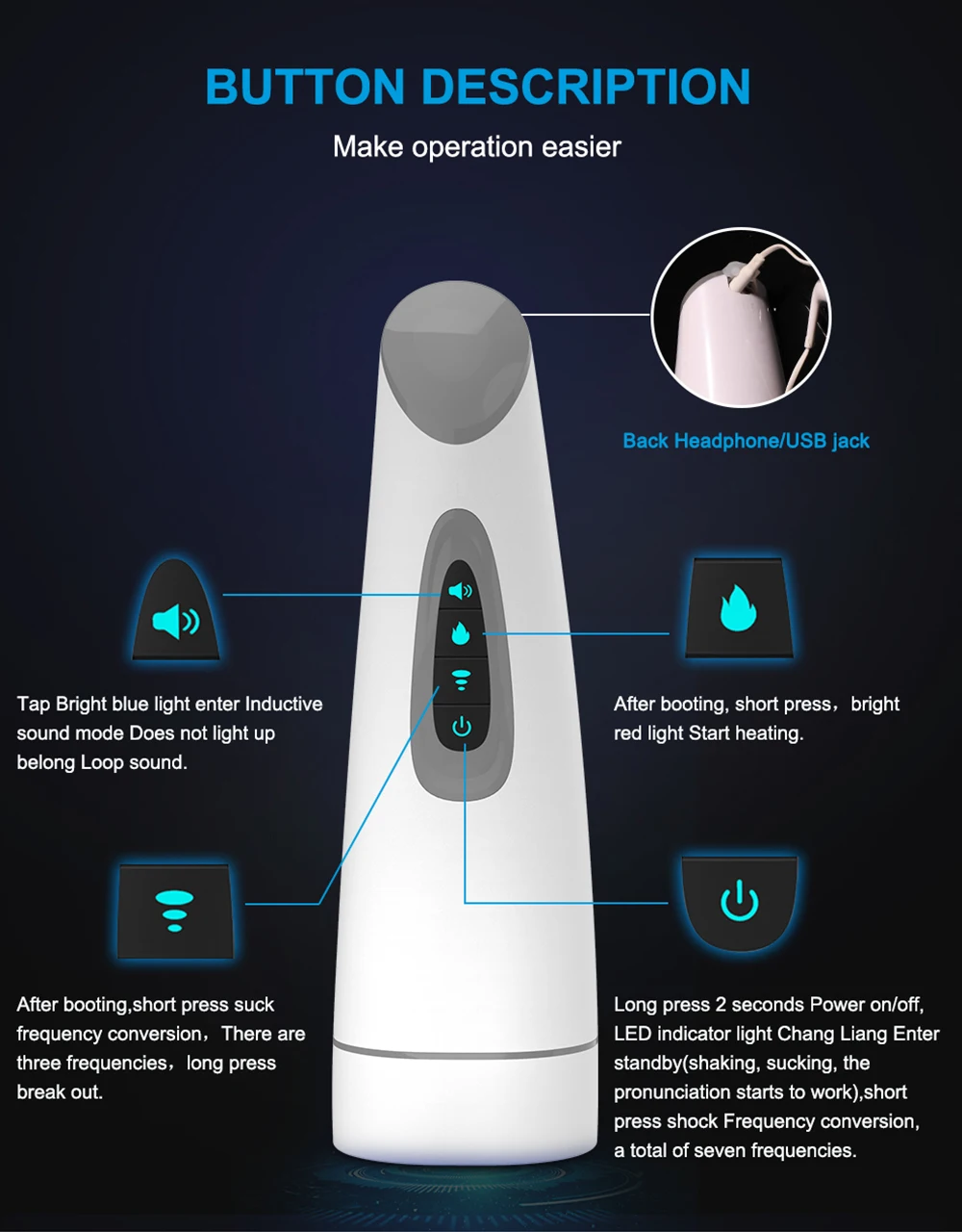 Male Automatic Sucking Masturbation Cup Heating Vagina Vibrating Machine Blowjob Male Pussy Sex Toys for Men for Goods Adults 18 Male Automatic Sucking Masturbation Cup Heating Vagina Vibrating Machine Blowjob Male Pussy Sex Toys for Men for Goods Adults 18