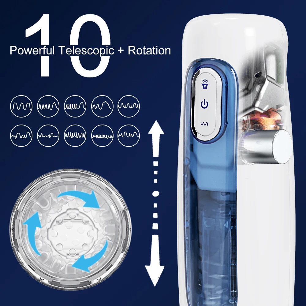 Automatic Male Mastubator Telescopic Rotating Masturbation Cup for Men Blowjob Pussy Machine Sex Toys Adult Goods for Men 18+ Automatic Male Mastubator Telescopic Rotating Masturbation Cup for Men Blowjob Pussy Machine Sex Toys Adult Goods for Men 18+