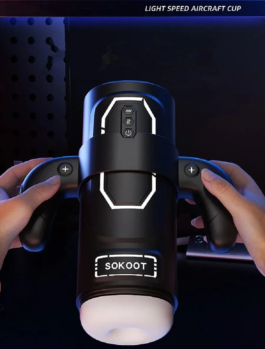 New Leten THRUSTING-PRO Automatic Telescopic Sucking Heating Intelligent Male Masturbator Men Masturbation Cup Sex Toys for Men