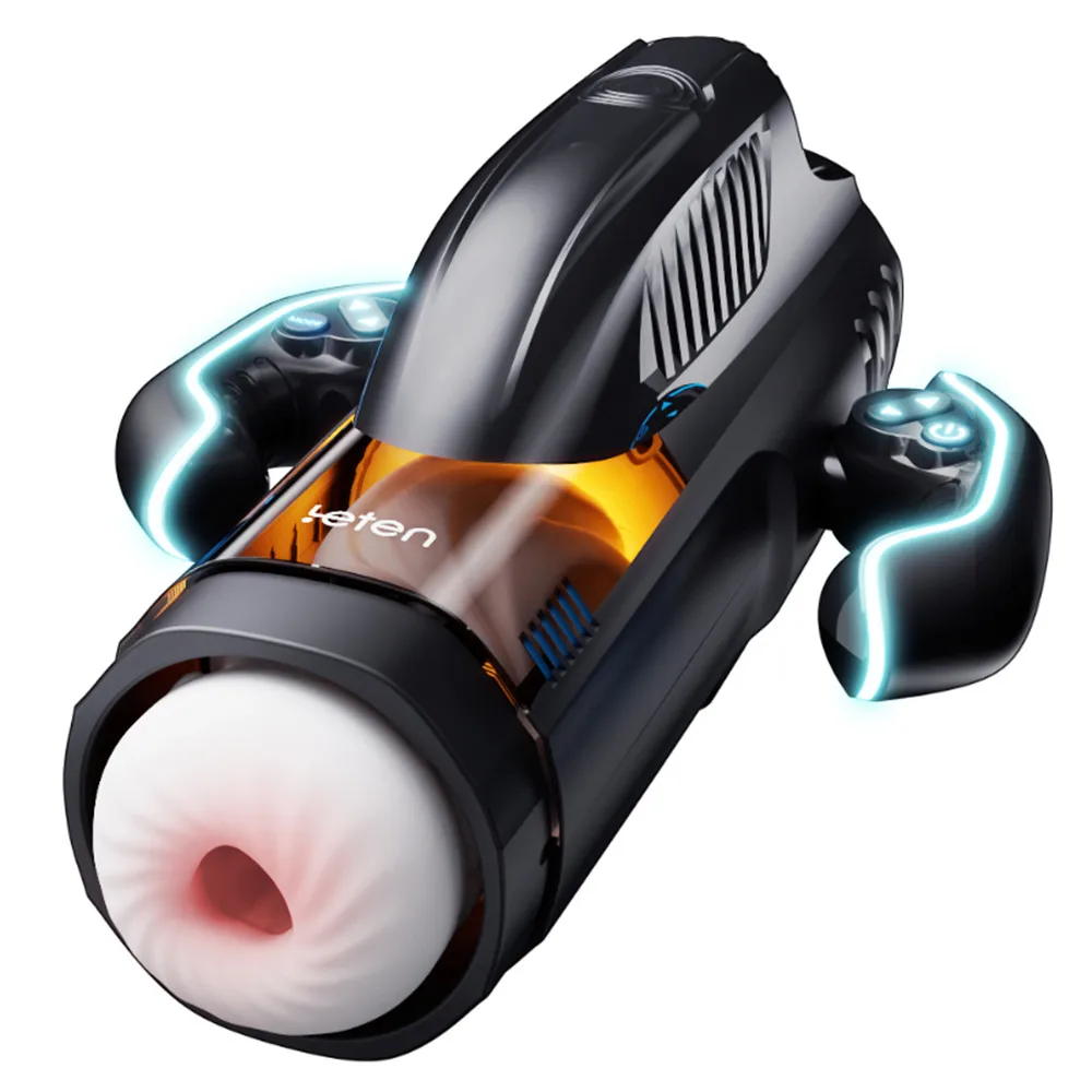 New Leten THRUSTING-PRO Automatic Telescopic Sucking Heating Intelligent Male Masturbator Men Masturbation Cup Sex Toys for Men