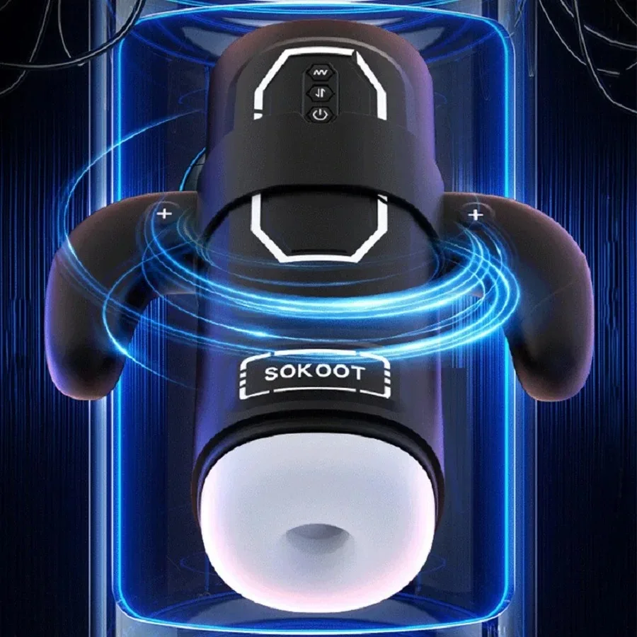 New Leten THRUSTING-PRO Automatic Telescopic Sucking Heating Intelligent Male Masturbator Men Masturbation Cup Sex Toys for Men