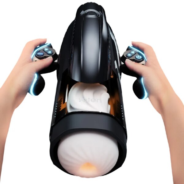 New  THRUSTING-PRO Automatic Telescopic Sucking Heating Intelligent Male Masturbator Men Masturbation Cup Sex Toys for Men