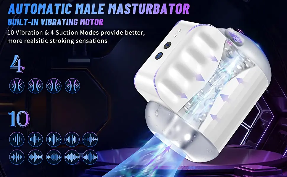 New Automatic Sucking Male Mastubator Blowjob Masturbation Equipment Machine Sex Toys Adult Goods for Men Man Masturbators Cup New Automatic Sucking Male Mastubator Blowjob Masturbation Equipment Machine Sex Toys Adult Goods for Men Man Masturbators Cup