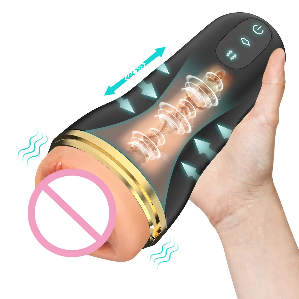 Automatic Sucking Masturbator Cup for Men Blowjob Masturbation Equipment Sex Machine Real Vagina Masturbator Vibrator Sex Toy Automatic Sucking Masturbator Cup for Men Blowjob Masturbation Equipment Sex Machine Real Vagina Masturbator Vibrator Sex Toy