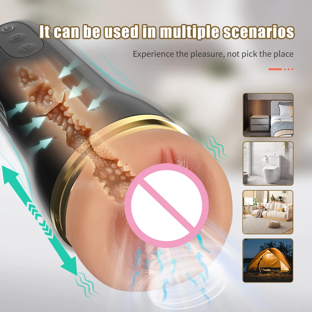 Automatic Sucking Masturbator Cup for Men Blowjob Masturbation Equipment Sex Machine Real Vagina Masturbator Vibrator Sex Toy Automatic Sucking Masturbator Cup for Men Blowjob Masturbation Equipment Sex Machine Real Vagina Masturbator Vibrator Sex Toy