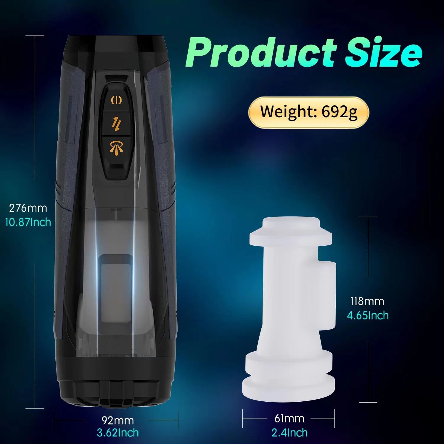 Automatic Telescopic Male Masturbator Cup Sucking Machine Thrusting Blowjob Masturbation Vibrator Adults Erotic Sex Toys For Men