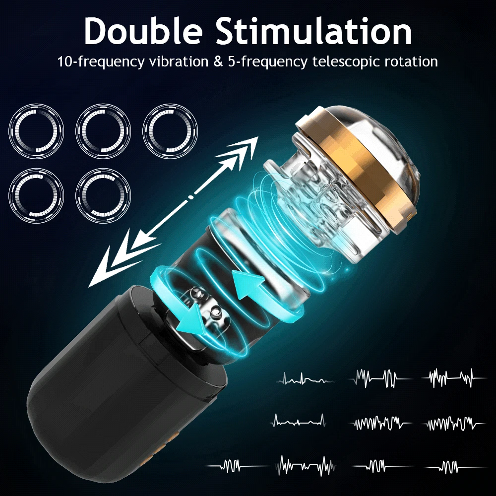 Automatic Male Masturbator Cup Telescopic Vibration Realistic Artificial Penis Exercise Stimulator Sex Toys for Men Adults Automatic Male Masturbator Cup Telescopic Vibration Realistic Artificial Penis Exercise Stimulator Sex Toys for Men Adults