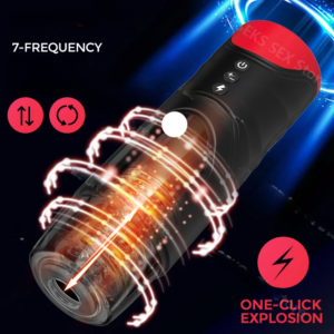 Automatic Telescopic Rotation Male Masturbator Cup Vagina Pocket Pussy Mens Blowjob Masturbator Sex Machines Toys For Man