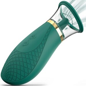 Clitoral Sucking Vibrator with 9 Lick and 3 Suction Mode Sex Toys for Women Quick Orgasm Clit Tongue Stimulator Nipples Massager