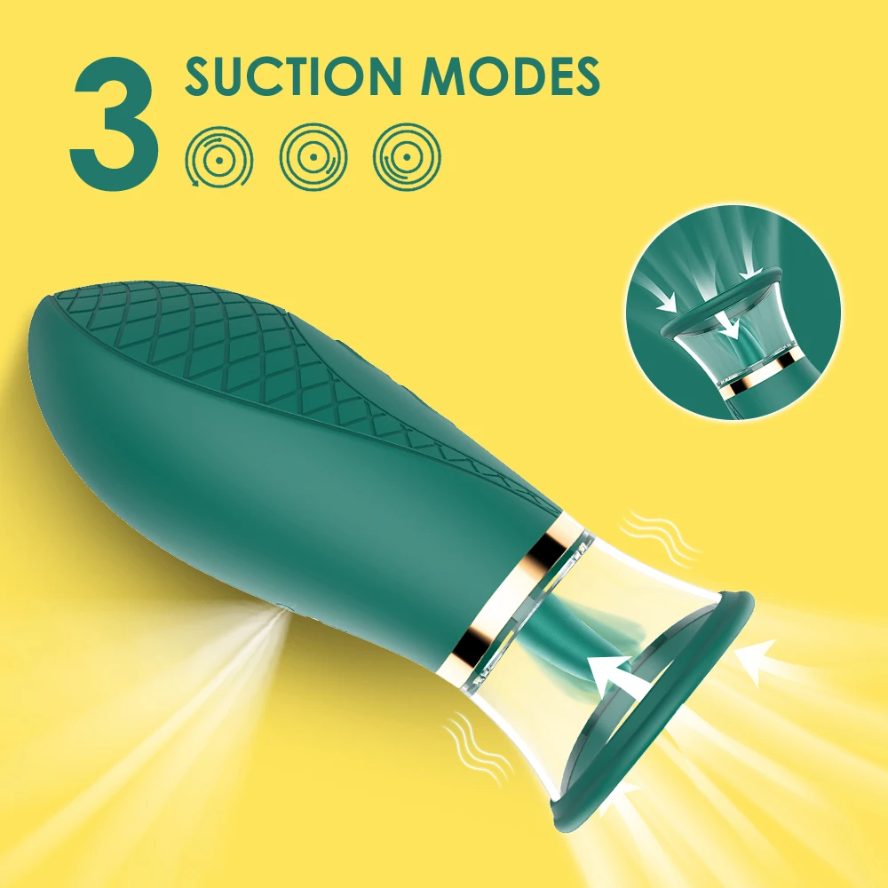 Clitoral Sucking Vibrator with 9 Lick and 3 Suction Mode Sex Toys for Women Quick Orgasm Clit Tongue Stimulator Nipples Massager Clitoral Sucking Vibrator with 9 Lick and 3 Suction Mode Sex Toys for Women Quick Orgasm Clit Tongue Stimulator Nipples Massager