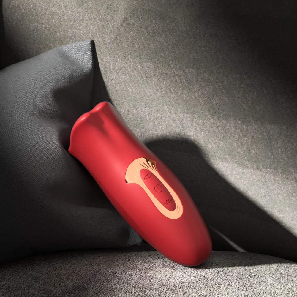 Tongue Licking Vibrator Female Clit Sucking Nipple Blowjob Oral Stimulator Vagina Sucker Sex Toy for Women Orgasm Adult Product