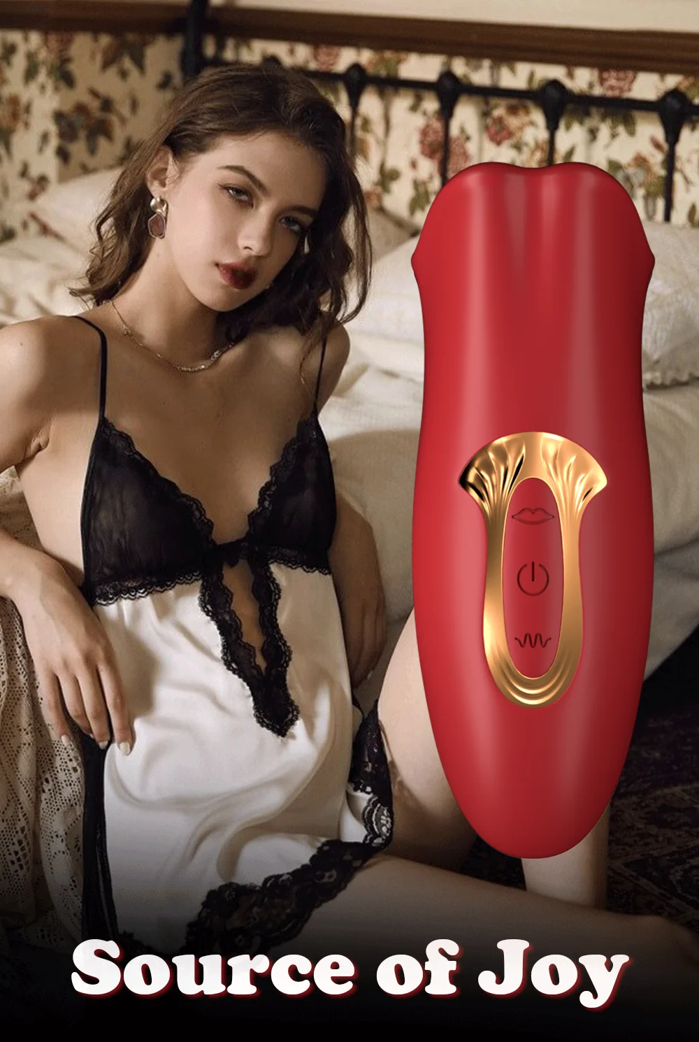 Tongue Licking Vibrator Female Clit Sucking Nipple Blowjob Oral Stimulator Vagina Sucker Sex Toy for Women Orgasm Adult Product