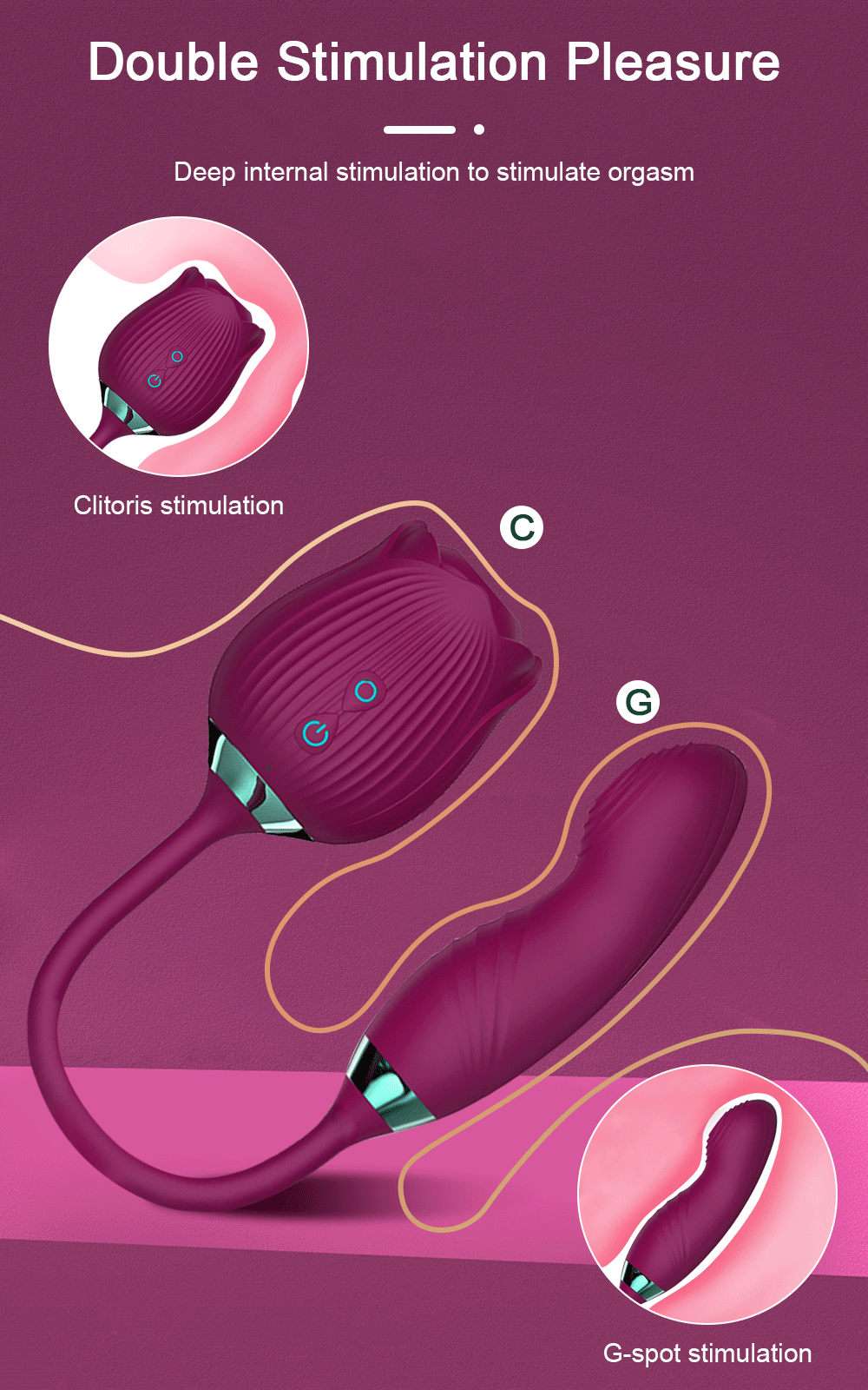 Rose-Flower Sucking Licking Vibrator Clit Sucker Vagina Patting G Spot Stimulator Female Masturbator Erotic Sex Toy for Women Rose-Flower Sucking Licking Vibrator Clit Sucker Vagina Patting G Spot Stimulator Female Masturbator Erotic Sex Toy for Women