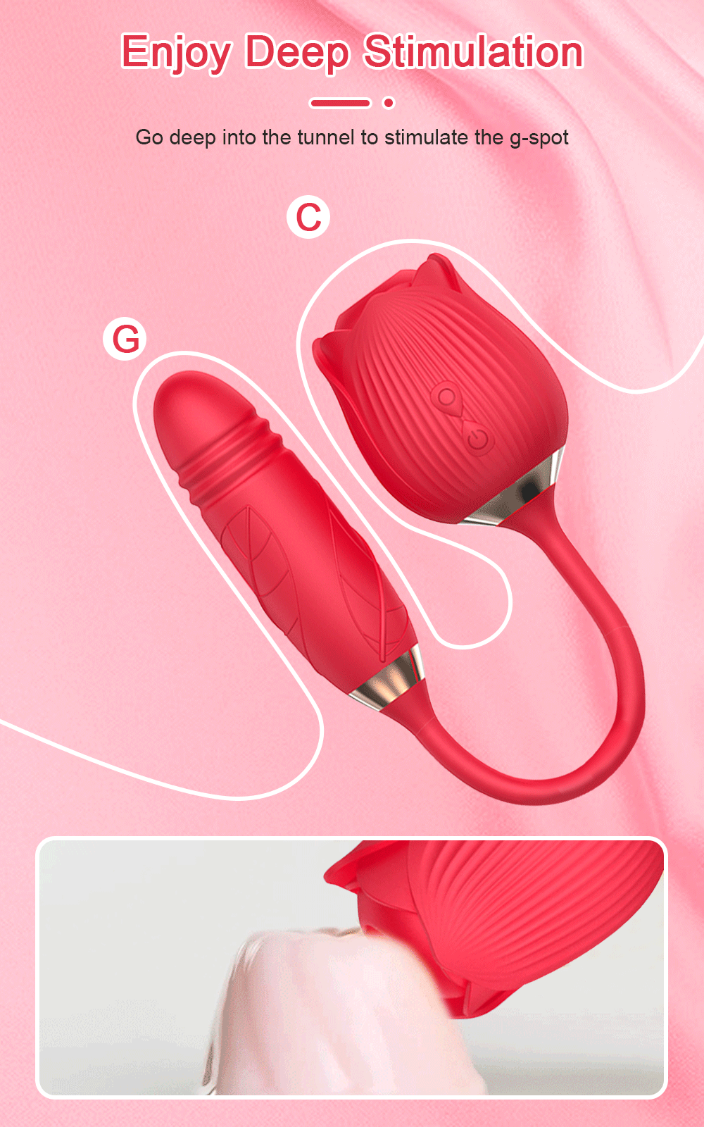 Rose-Flower Sucking Licking Vibrator Clit Sucker Vagina Patting G Spot Stimulator Female Masturbator Erotic Sex Toy for Women Rose-Flower Sucking Licking Vibrator Clit Sucker Vagina Patting G Spot Stimulator Female Masturbator Erotic Sex Toy for Women
