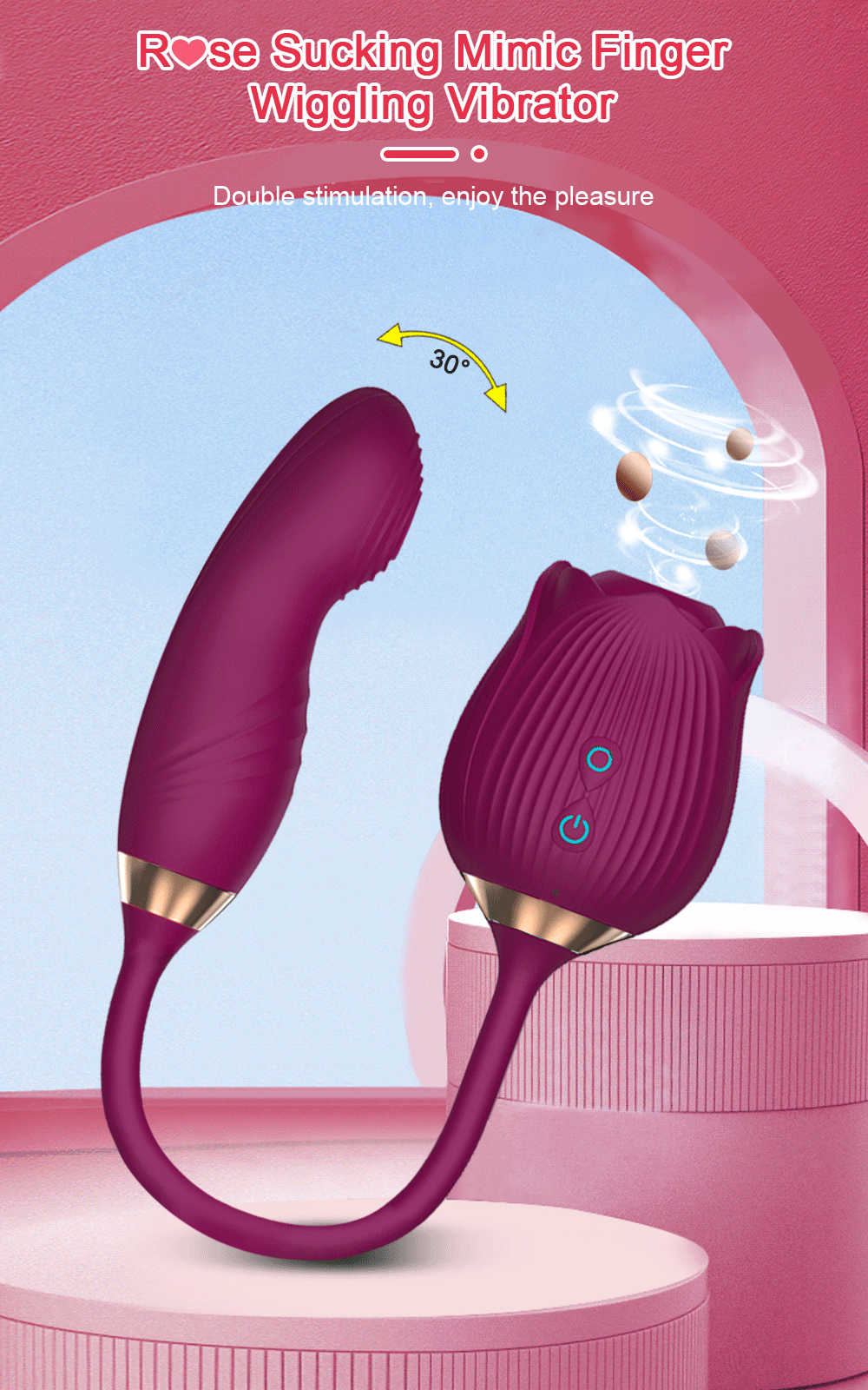 Rose-Flower Sucking Licking Vibrator Clit Sucker Vagina Patting G Spot Stimulator Female Masturbator Erotic Sex Toy for Women Rose-Flower Sucking Licking Vibrator Clit Sucker Vagina Patting G Spot Stimulator Female Masturbator Erotic Sex Toy for Women
