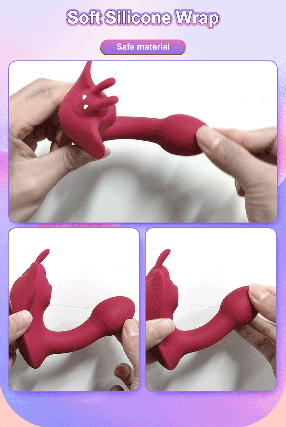Clitoral Sucking Vibrator Female Remote Control Clit Sucker Clitoris Stimulator Real Dildo Vibrating Sex Toy For Women Adults 18