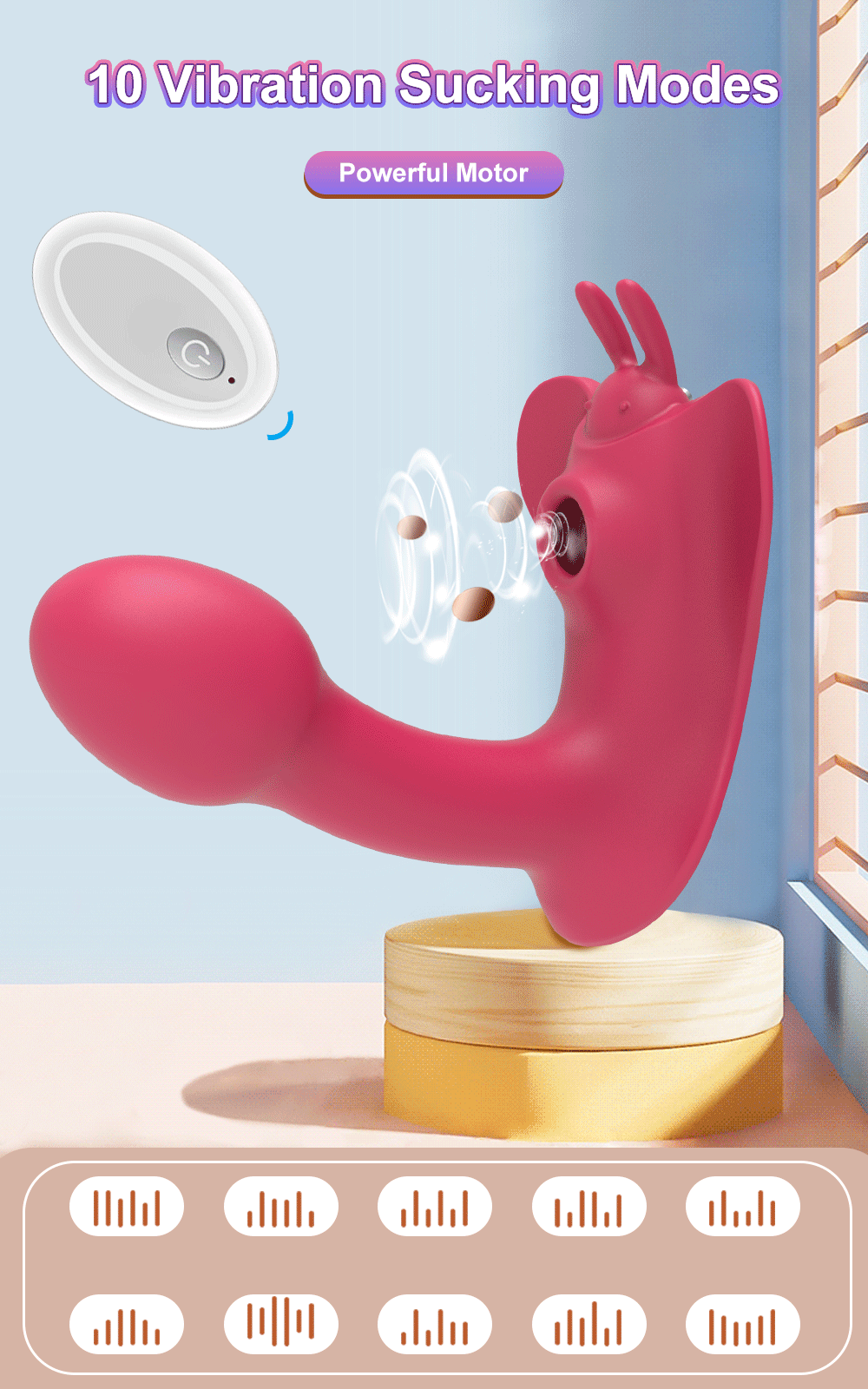 Clitoral Sucking Vibrator Female Remote Control Clit Sucker Clitoris Stimulator Real Dildo Vibrating Sex Toy For Women Adults 18