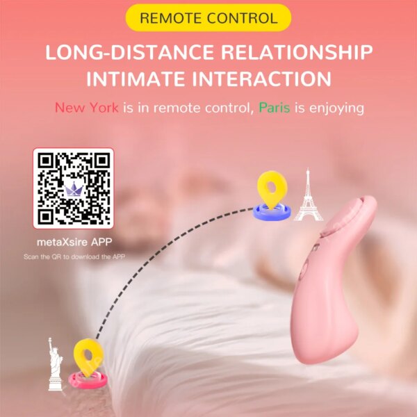 Bluetooth APP Wearable Vibrator Female Clitoral Stimulator Panties Vibrating Egg Adult Masturbator Sex Toy for Women Couples
