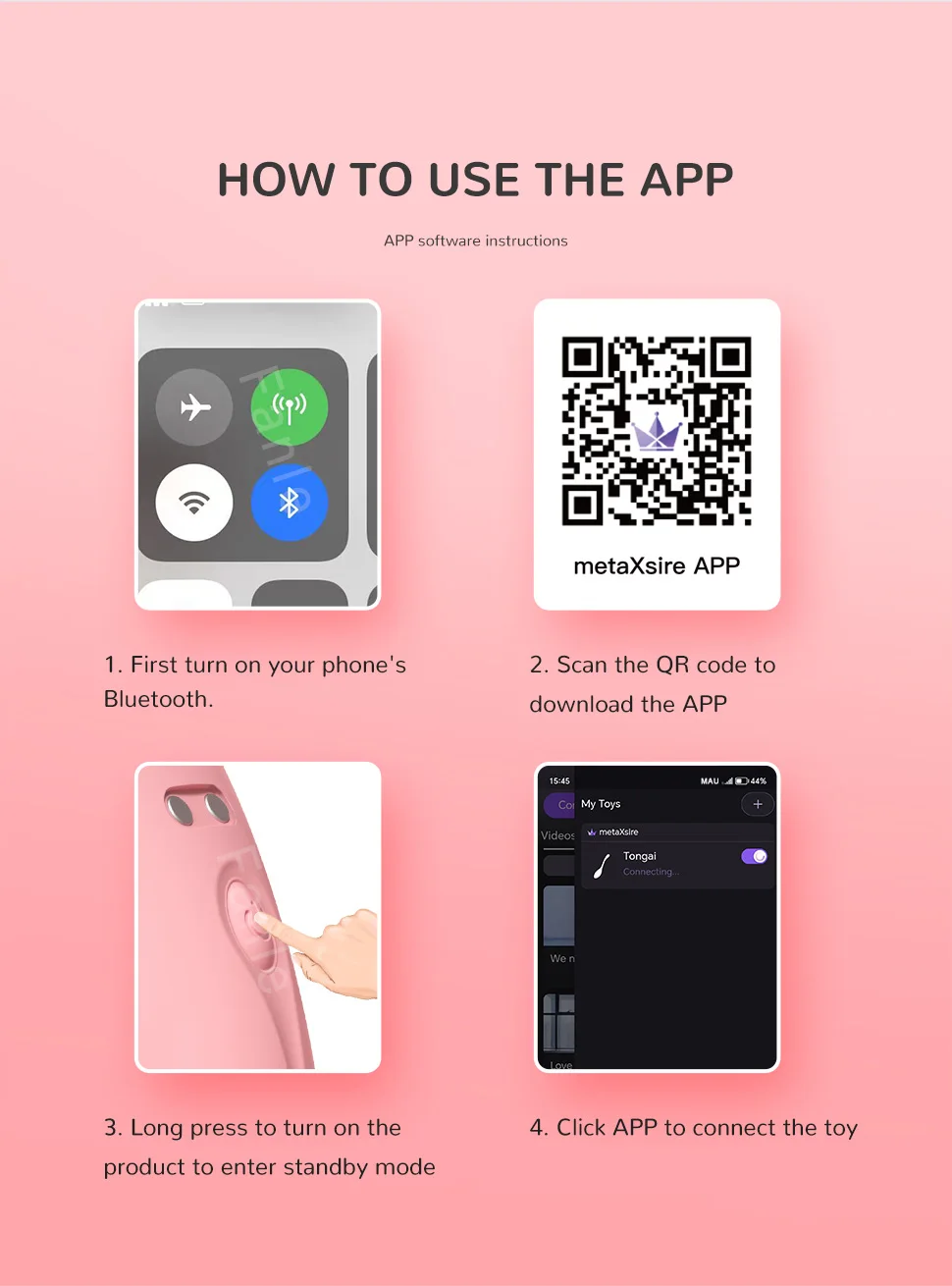 Bluetooth APP Wearable Vibrator Female Clitoral Stimulator Panties Vibrating Egg Adult Masturbator Sex Toy for Women Couples