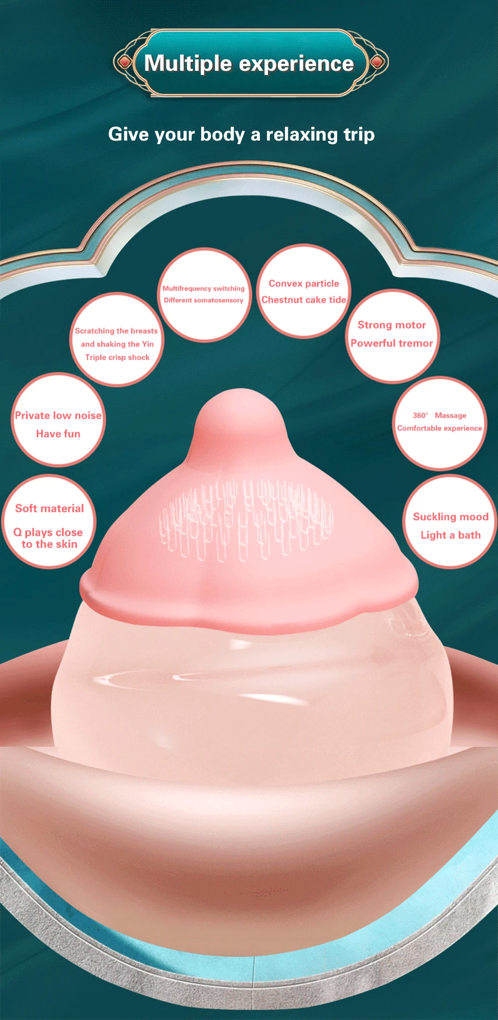 Vibrating Stimulate Breast Growth Remote Control Sucker Nipple Stimulator Vibrator Female Adult Sex Toys for Women Couples